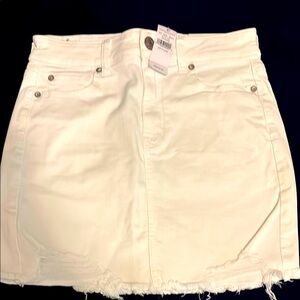 American Eagle Outfitters White Mini Skirt Casual